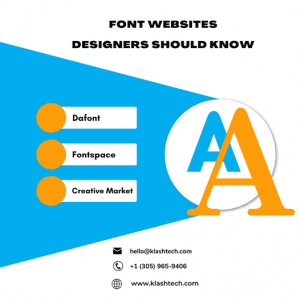 News & Insights - Font Websites Designers Should Know - Web Design Miami Klashtech
