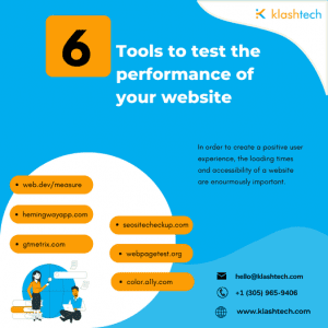 News & Insights - Tools to Test the Performance of your Website - Web Design & Development Agency - Miami | Austin - Klashtech