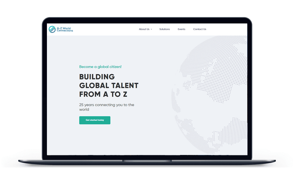 Web Design & Development Company - Klashtech Digital Agency AZ World Connections - Web Design & Development Agency - Miami | Austin - Klashtech