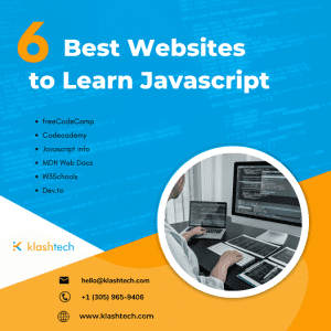 News & Insights - 6 Best Websites to Learn Javascript - Web Design Miami Klashtech