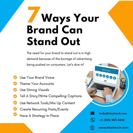 News & Insights - 7 Ways Your Brand Can Stand Out - Web Design & Development Agency - Miami | Austin - Klashtech