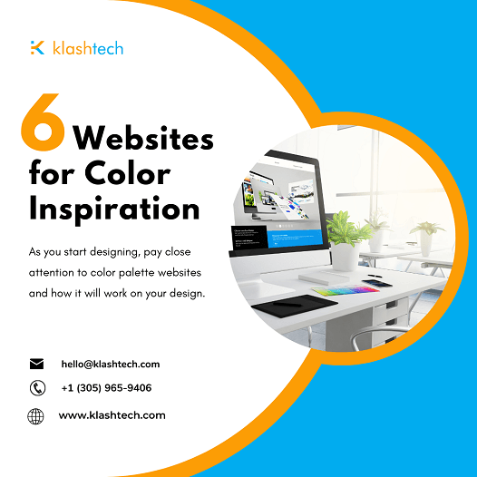 Blog - 6 Websites for Color Inspiration - Web Design & Development Company - Klashtech Digital Agency