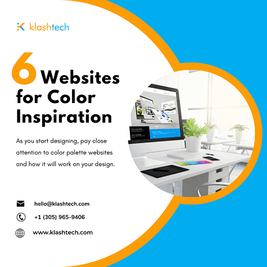 Blog - 6 Websites for Color Inspiration - Web Design & Development Company - Klashtech Digital Agency