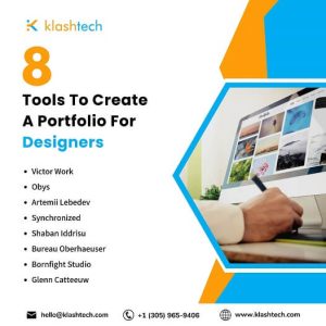 Blog - 8 Tools to Create a Portfolio for Designers - Web Design & Development Company - Klashtech Digital Agency