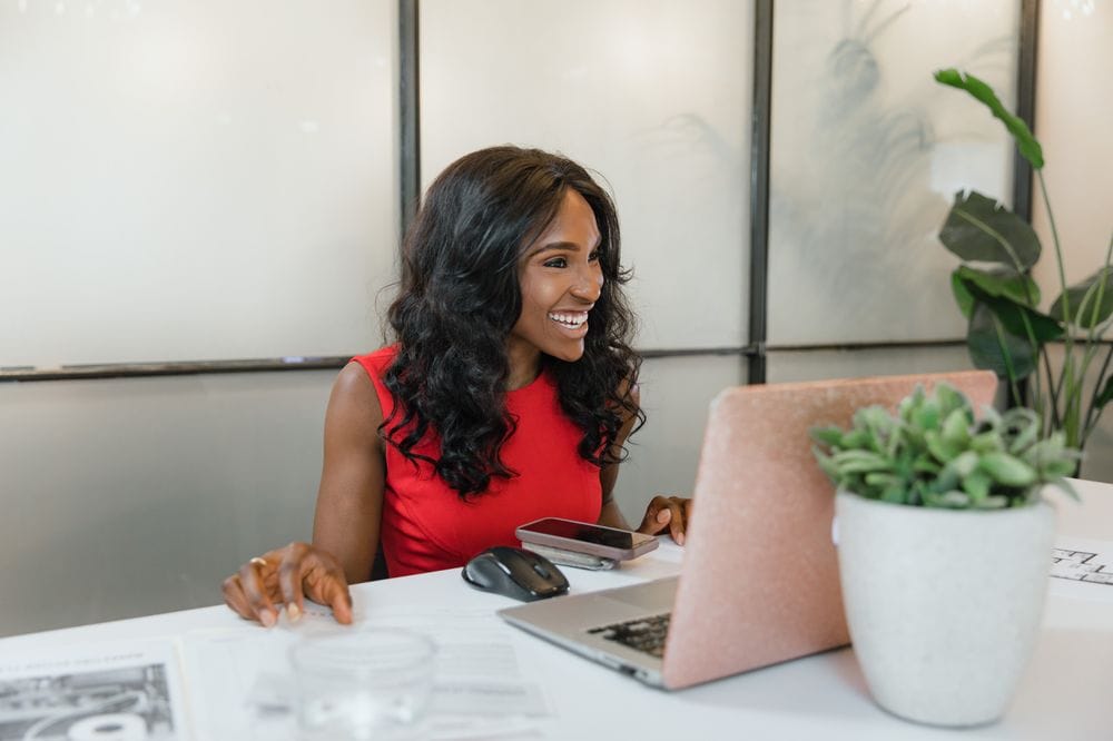 Web Design & Development Company - Klashtech Digital Agency Small business owner working on their WordPress website - KlashTech