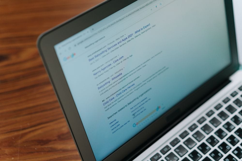 Web Design & Development Company - Klashtech Digital Agency AI SEO tools for WordPress on a laptop screen - KlashTech