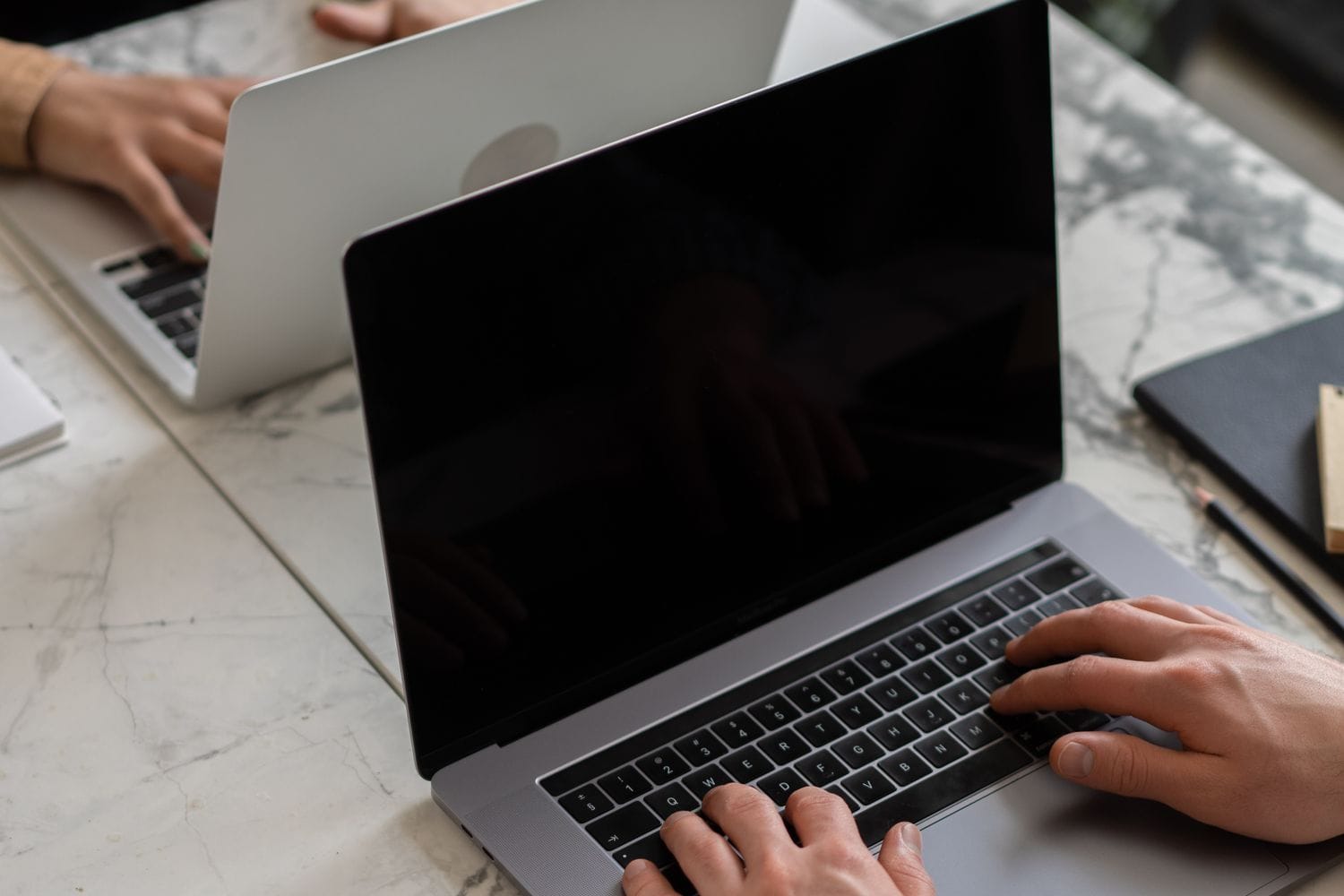 Laptop screen representing WordPress vs Wix website builder comparison for small businesses