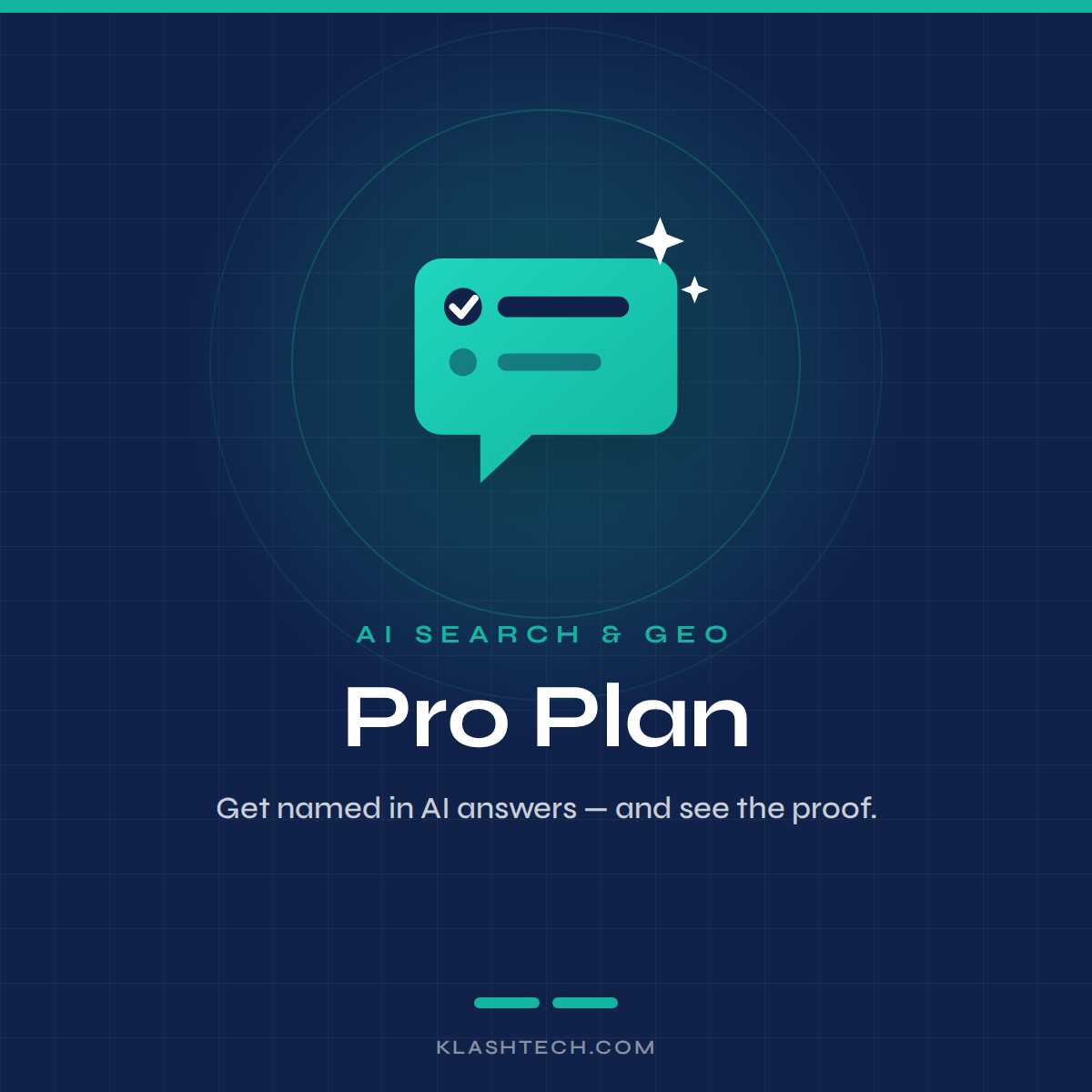 Web Design & Development Company - Klashtech Digital Agency Pro Plan AI search & GEO - Web Design & Development Company - Klashtech Digital Agency