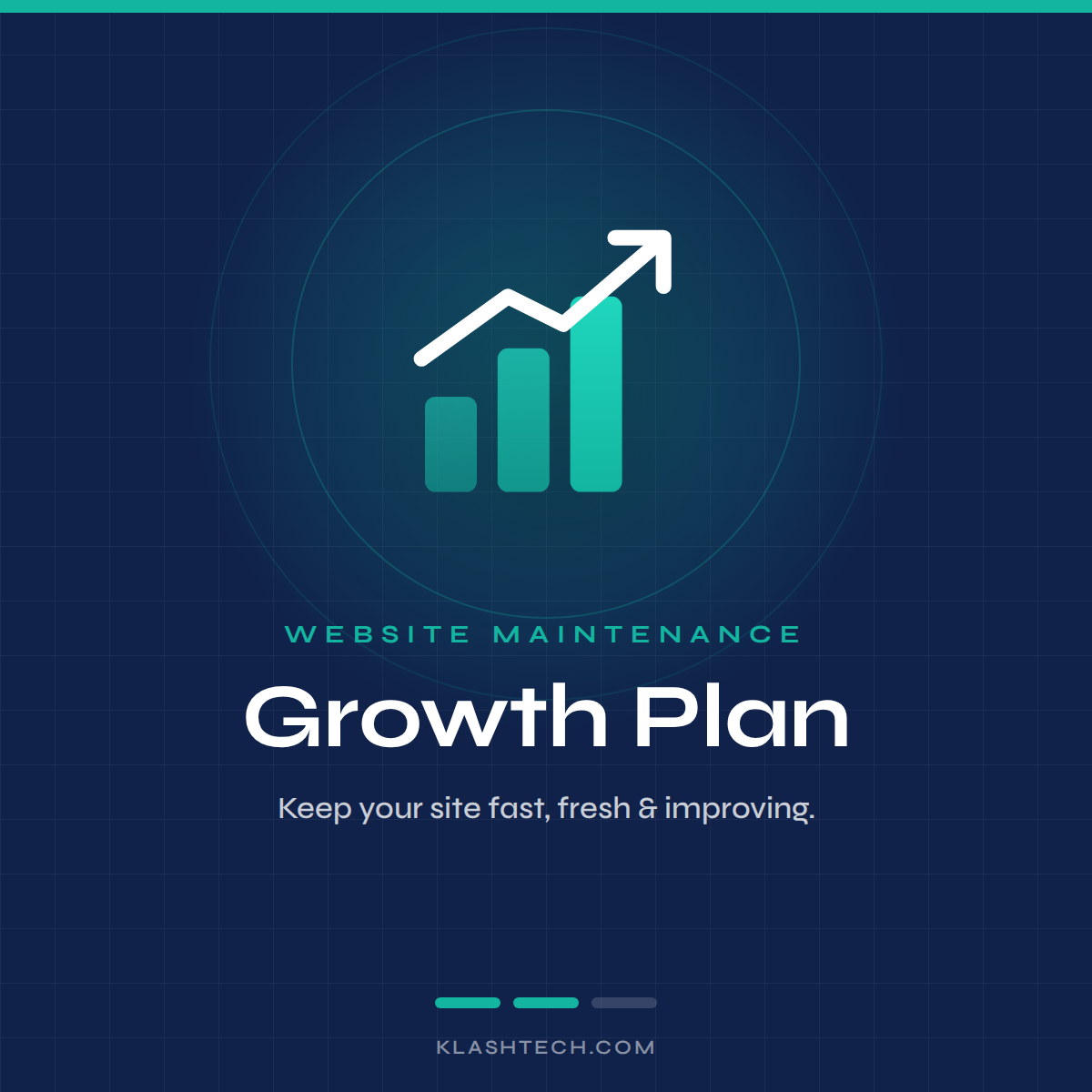 Web Design & Development Company - Klashtech Digital Agency Growth Plan Website Maintenance Plan - Web Design & Development Company - Klashtech Digital Agency
