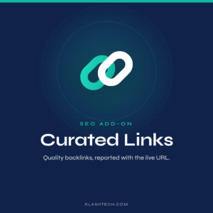 Curated links SEO - Web Design & Development Company - Klashtech Digital Agency